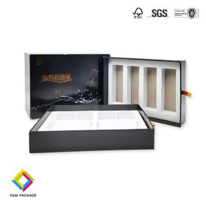 Quality Removable Lid And Base Rigid Boxes Paperboard Packaging Paper Gift Box Custom Logo for sale