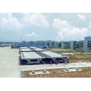 Heavy Duty Box Girder Formwork , Precast Segmental Mould For Concrete Constructi