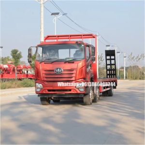 FAW 6*2 20 Tons Platform Transportation Low Flatbed Truck