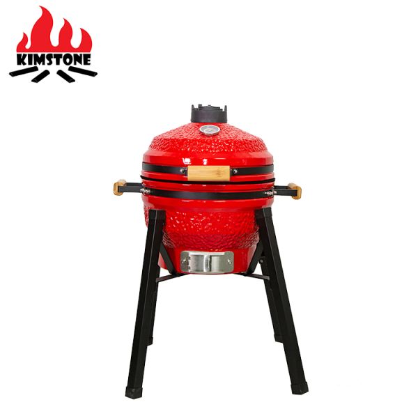 Kimstone Outdoor Ceramic Charcoal Commercial Bbq Grill Spit Rotisserie Grill Home and Garden BBQ