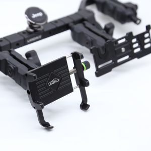 Process CNC Machined Aluminum Alloy Center Console Bracket Gopro Holder for Jeep Wrangler