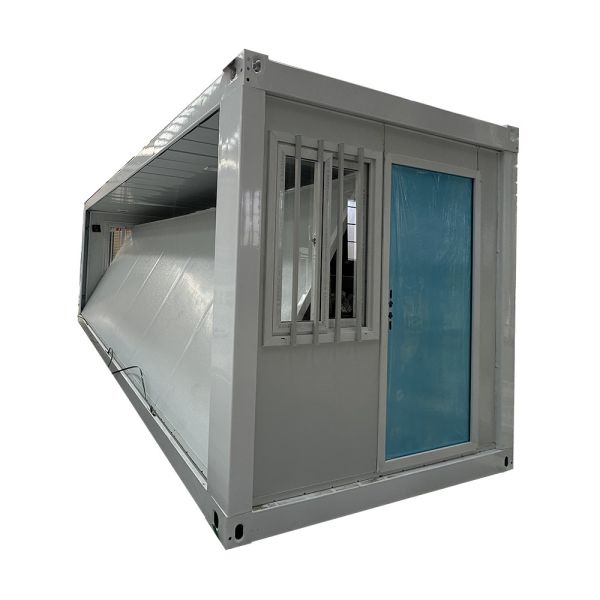 Security Door Hurricane Proof Prefab House Steel Frame Sandwich Panel Container