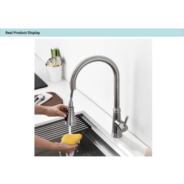 360 Degree Rotation Touch Sensor Kitchen Tap OEM With 35mm Ceramic Cartridge