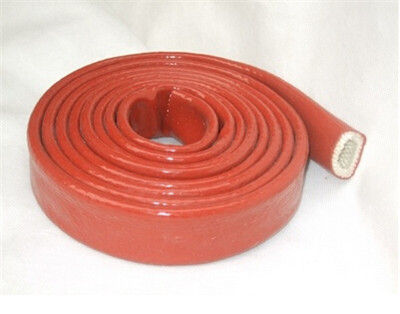 SGS Certification Silicone Rubber Fiberglass Sleeving for cold temperature