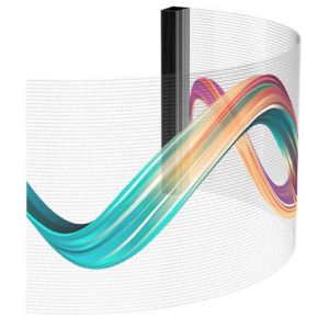 Quality Advertising Transparant LED Screen Sustainable For Architectural Integration for sale