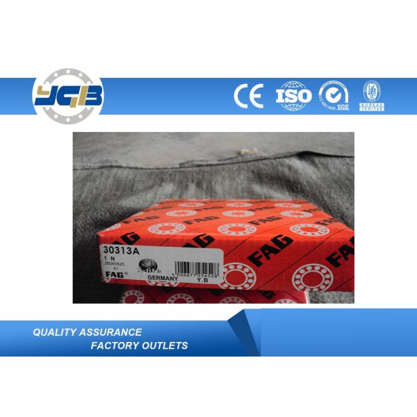 FAG Tapered Roller Bearings Single Row 30313A For Plastics Machinery 65 x 140 x