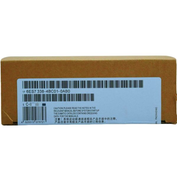 SIEMENS 6ES7338-4BC01-0AB0 SIMATIC S7-300, SIGNAL MODULE FOR 3 SSI ENCODERS FOR