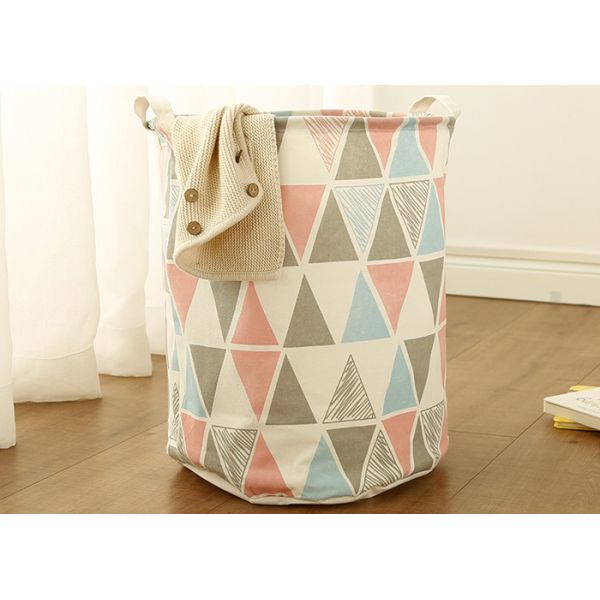 Foldable washing laundry clothes basket toy storage bag large box customizable colors banjour home