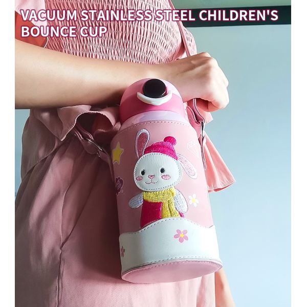 Temperature Display Vacuum Flask 316 Stainless Steel Insulated Thermos Smart Children'S Vacuum Cup For Kid