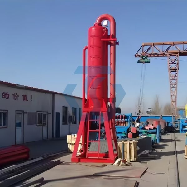 API Standard Drilling Solid Control System Mud Gas Separator For For Drilling Liquid Or Fluid And Gas Separation