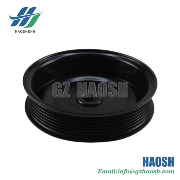 2U1Q 8K500BA-D Water Pump Pulley Black For Ford Transit V348 2U1Q 8K500BA