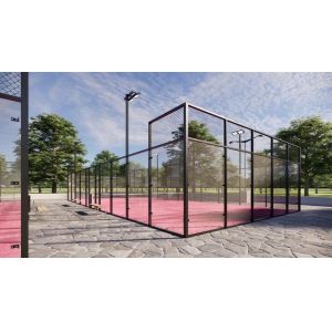 Professional Padel Court Kit - Modular Assembly & Lifetime structural warranty