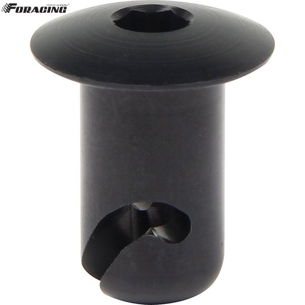 Grip .500" Aluminum Dzus Button Dome Allen Head Quarter Turn Fasteners for Racing Car Motorcycle Performance Enhancement