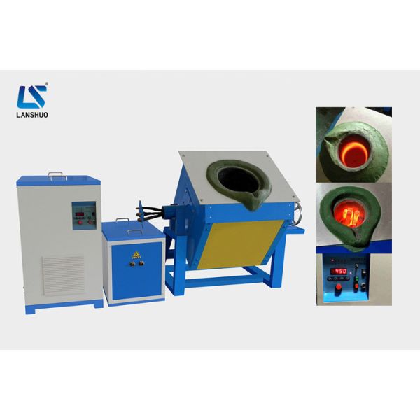 160KW Electric Induction Smelting Furnace Machine Mini Small Steel Iron Aluminum Copper Melting Furnace