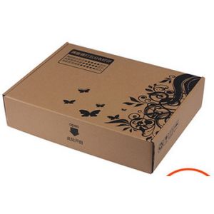 Delivery box double brown simple customized printing factory price