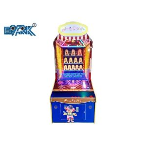 Fiberglass Redemption Game Machine Toss Coin Hit Clown Arcade Game Machine