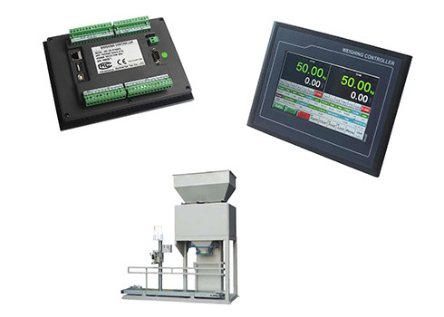 TFT Touch Screen Packing Controller With Double Scale For Automated Packaging