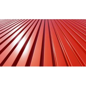 Standing Seam Steel Tiles Painted Steel / Aluminium Corrugated Steel Sheets