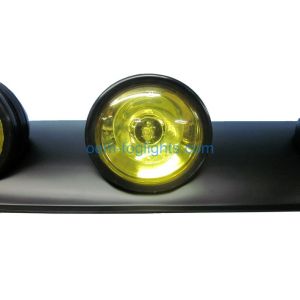 Yellow SUV Off-road Vehicle Jeep Roof Top Fog Light