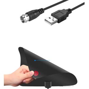 Updated 2018 Version TV Antenna Indoor Digital HDTV Antenna Amplified 75 Mile