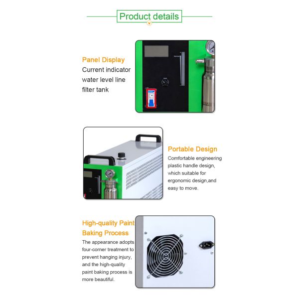 0.8KW Oxyhydrogen Welding Machine Oxy Hydrogen Jewelry Soldering Machine
