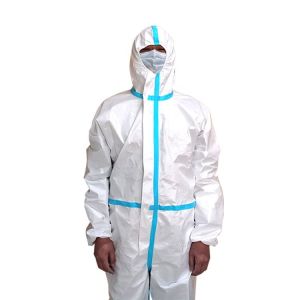 China Non Sterile Disposable Protective Suit , Surgical Medical Protective Overall on sale