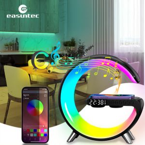 China G-Speaker-Lighting Smart Light Sound Machine with Large and Small Size Options White and Black Color on sale