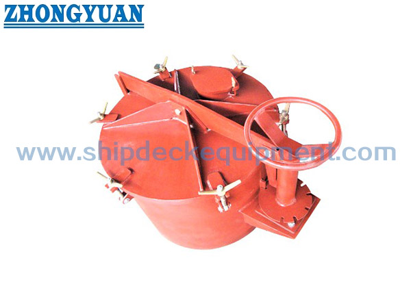 CB/T 282 Type A Round Type Rotary Oil Tank Hatch Cover Marine Outfitting