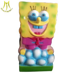 Hansel amusement park rocking electronic swing car with video games