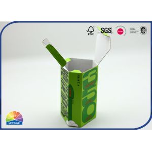 Hexagon Shaped Corrugated Paper Box Package Customized