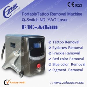 ND YAG Laser Tattoo Removal Machine For Remove Freckle AND Age Pigment