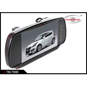 Quality 7 Inch Touch Screen Rear View Mirror LCD Monitor With Changeable Bracket for sale