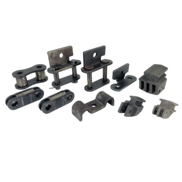 Forged Agricultural Roller Conveyor Chain Logistics Scraper Chain for Farming