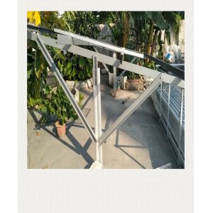 Quality Galvanized Steel Solar Panel Pole Mount For MW Projects for sale