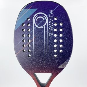 Lightweight Tennis Paddle Racket Custom Logo Carbon Beach Tennis Bats