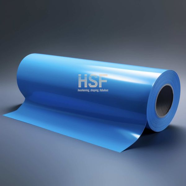 50 μM Blue Monoaxially Oriented Polyethylene Film For Packaging Agriculture Construction Medical Etc.