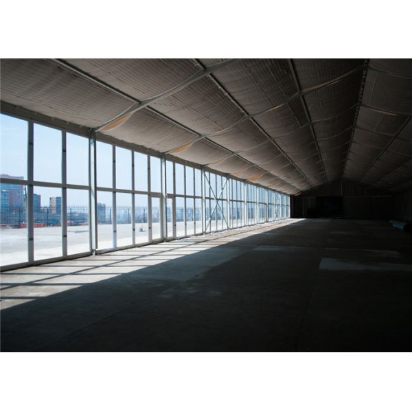 25m * 30m Permanently Installed Glass Wall Tents For Commercial Ceremony