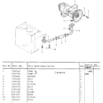  0990246 Parts scheme PUMP