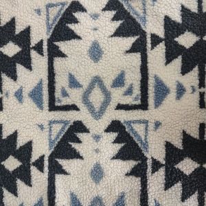 Garment Sherpa Fleece 100% Polyester Yarn Dyed 300GSM Fabric Sherpa