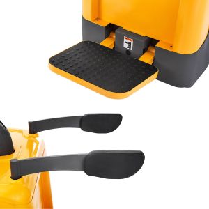 7km/H 2500KG Hydraulic Walkie Front Rider Pallet Jack