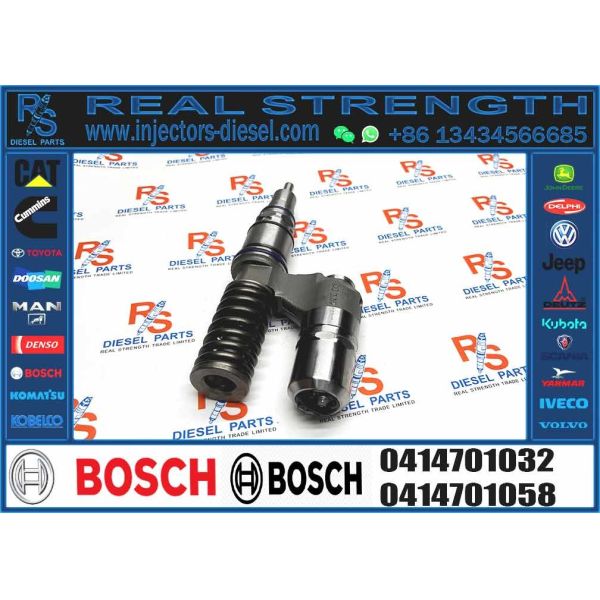 Excavator 0414701030 0414701032 0414701058 0414701059 1478643 1505199 Engine Common Rail Fuel Injector