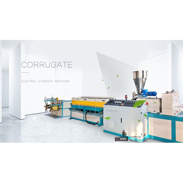 42 Rpm PVC Corrugated Pipe Making Machine 2000KG Capacity