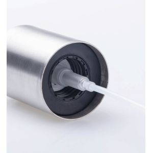 Stainless Steel BBQ Barbecue Cooking Tool Refillable Oil Dispenser Glass Plastic