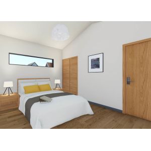 Elegant Prefabricated Wooden Homes , Fireproof Modular Wooden House