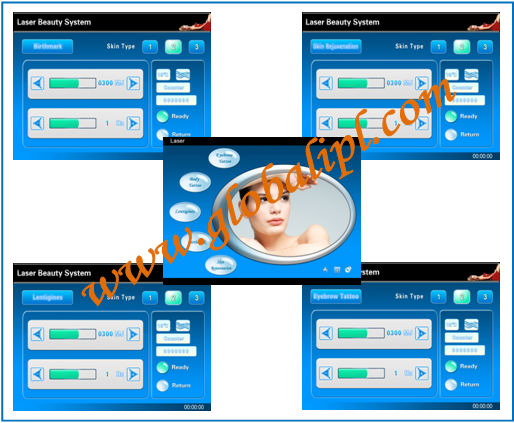 2014 hot! Desktop Tattoo Removal Laser Machine