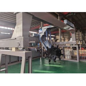 China 150-400m3/H Output Large Flipping Span Compost Turning Machine Wheel Type on sale