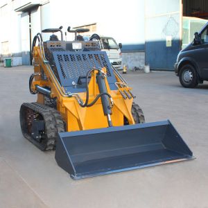 Mini Skid Steer Track Loader Walk Behind Crawler EPA Skid Steer Loader