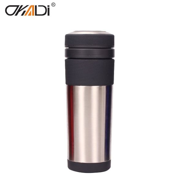 chinese bottle manufacturers Custom logo 304 stainless steel coffee thermos vacuum mugs
