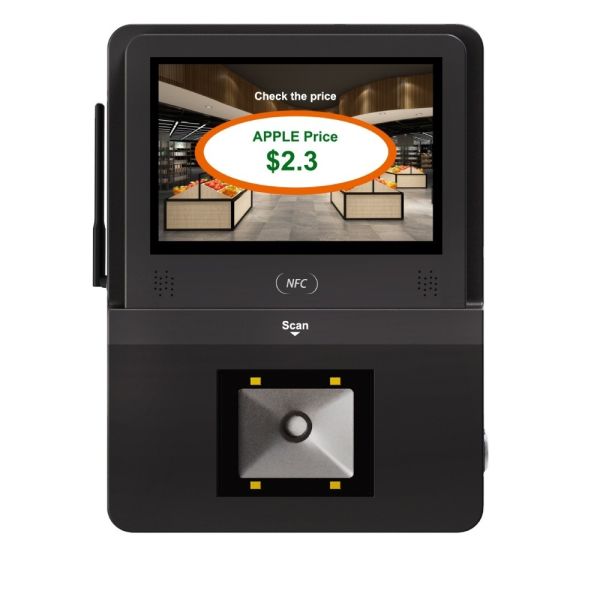 Android TPV 5-inch with Integrated Barcode Scanner and 8GB/16GB Hard Disk