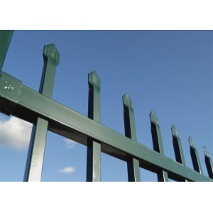 Concrete Wall Fencing/ Curved Picket Fencing